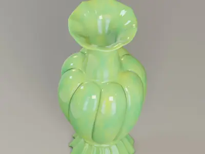 Vase18 chinese vase 3D model
