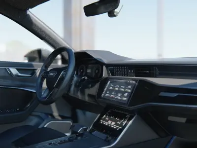 Audi A6 model 2019 3D model