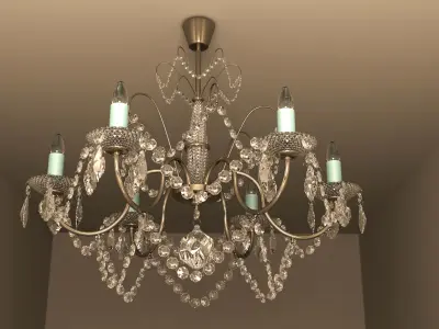 Luster Crystal 3D model