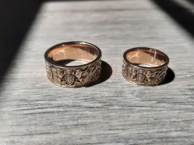 Family ring 3D print model purchase