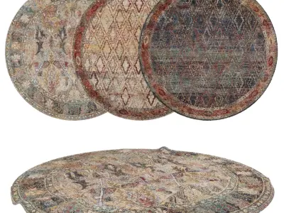 Rugs No 817 Low-poly 3D model
