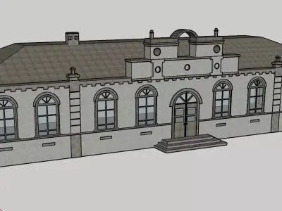 College  3D model