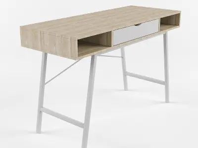 Table writing computer JYSK ABBETVED 3D model