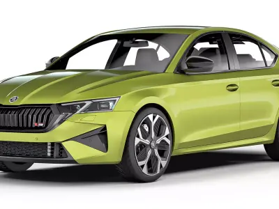 Skoda Octavia RS 2025 3D model