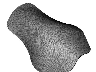 Motorcycle Windshield Screen 3D print model