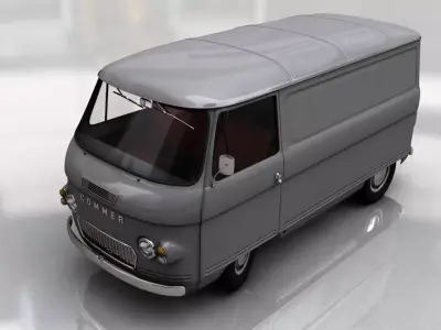 COMMER FC VAN 1968 3D model