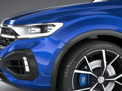 Volkswagen T-Roc R 2022 3D model
