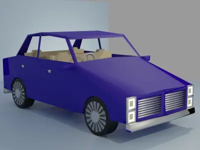 Toy Car 3D model 5