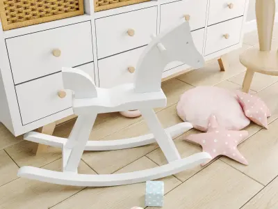 Childroom Decoration Set- 01 3D model