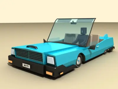 CARS and CHARACTERS 3D Model Pack