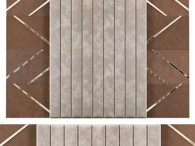 Decor chocolate bar 3D model