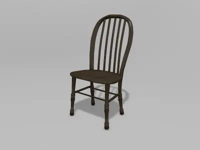 Bar Counter Low-poly 3D model