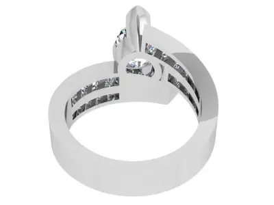 Channel Setting Ring 4446 3D print model