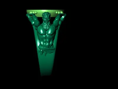ring poseidon 3D print model