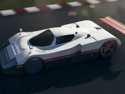 sport car 3D model