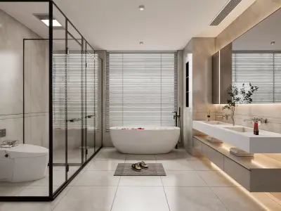 Bathroom 93 3D model