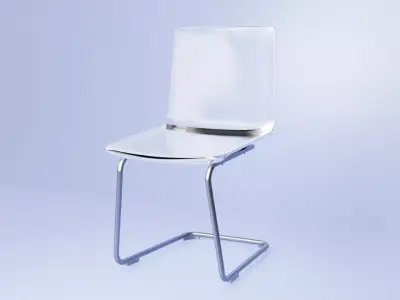 Glass Chair 3D model