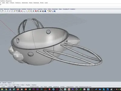 Flowerpot For Childrens - Beautiful Hanging Basket 3D print model