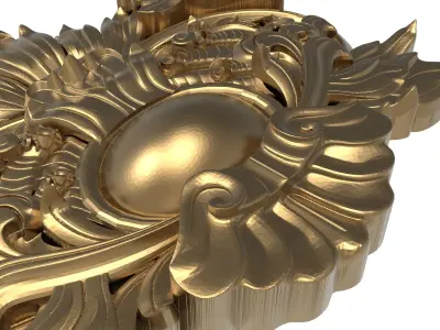  decorative pattern ready for 3D printing 3D model