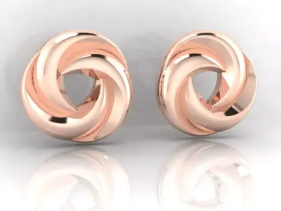 Eternal Swirl Tops 3D print model