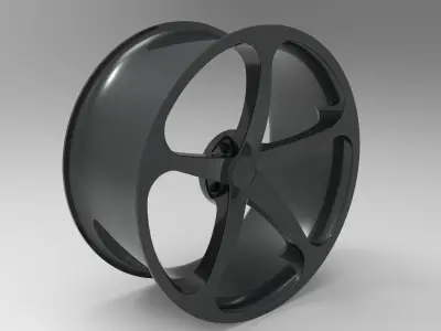 Car Rim 3D model