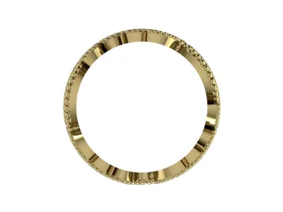 Leaf Ring 3D print model