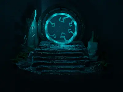 Night Lamp Portal 3D print model