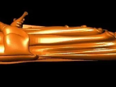 Avalokitesvara Bodhisattva pendant 3D print model