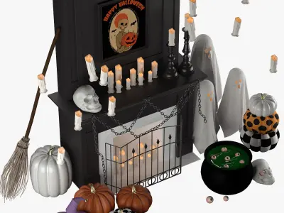 Halloween decor 3D model