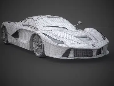 la ferrari 3D model
