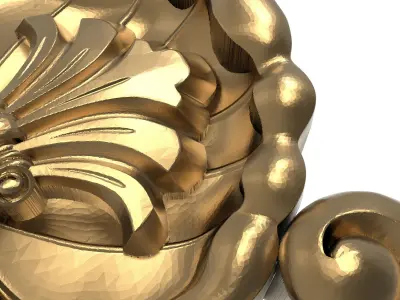  decorative pattern ready for 3D printing 3D model 376