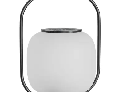 Waterproof Portable Rechargeable Solar Powered Outdoor Floor 3D model