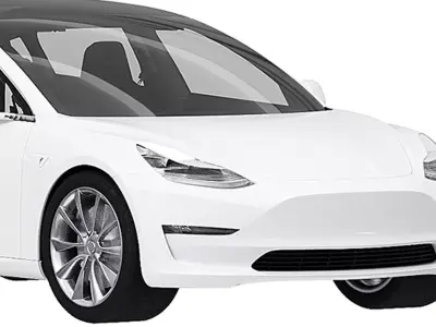 Tesla Model 3 3D model 2