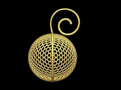 Christmas Ball Decoration 3D print model