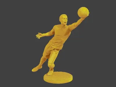 Soccer Player SP 029 3D print model
