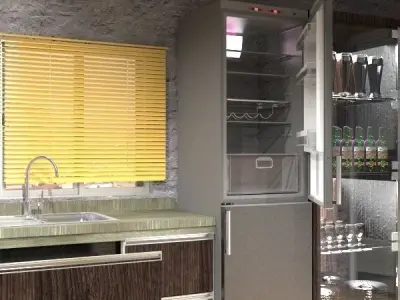 Cocina Completa 3D model