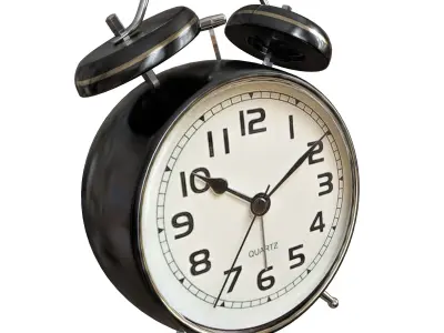 table clock 3D model