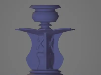 viviana candle holder  3D print model