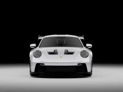 Porsche gt3rs 3D model
