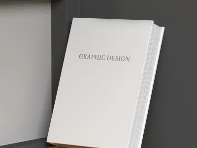 Set of 4 Books 3D model