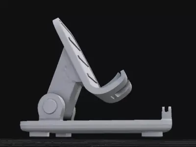 Phone Stand  Smartphone Holder Two Model Pack  3D Print Model 3D print model