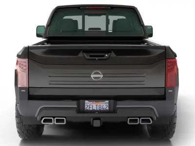 Nissan Titan Car - Vehicle - Truck 3D model