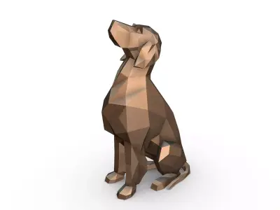english setter 3D print model