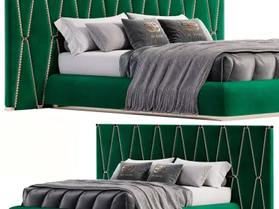 Morocco Bed By Elva Luxury 3D model