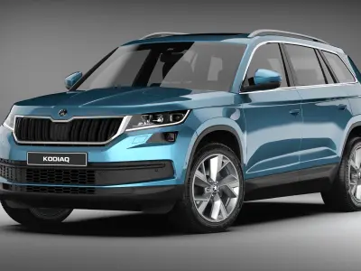 Skoda Kodiaq 2016 - 2021 3D model