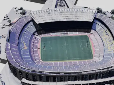 Camp Nou 3D model