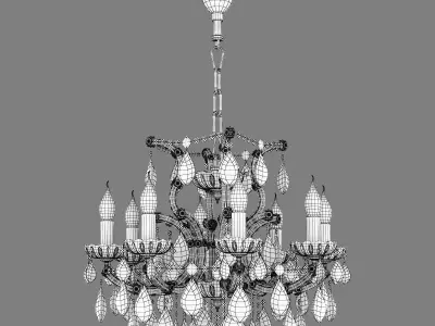 775083 Champa Osgona Chandelier 3D model