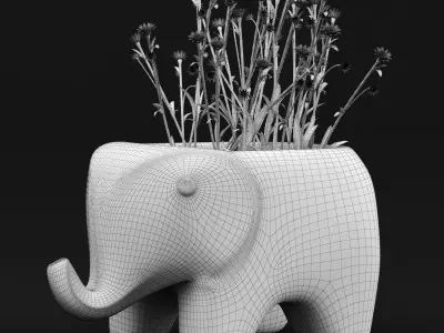 Adairs Home Republic Animal vase 3D model