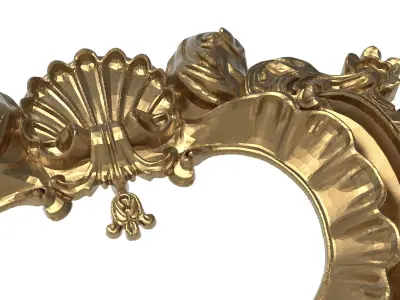 decorative pattern ready for 3D printing 3D model 29