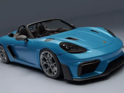 Porsche 718 RS 3D model